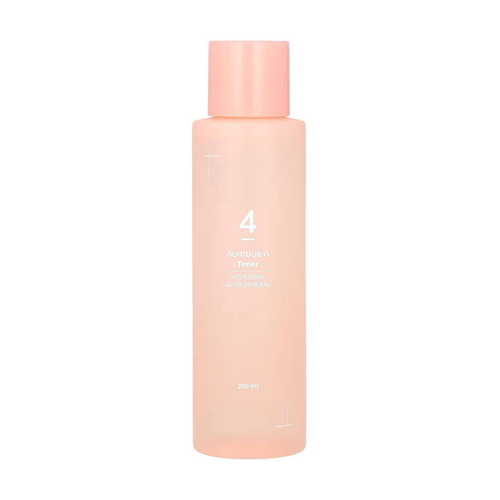 Зволожувальний мінеральний тонер для обличчя Numbuzin No.4 Hydrating Glow Mineral Toner, 200 мл